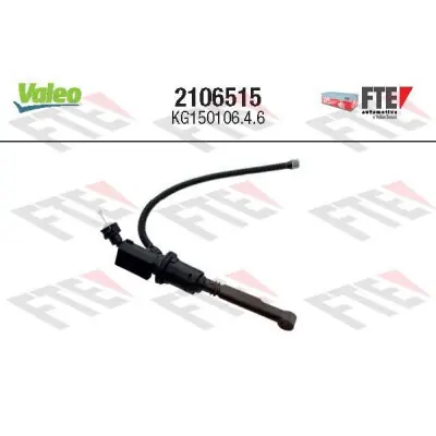 Últimas Unidades Cilindro maestro, embrague VALEO 2106515